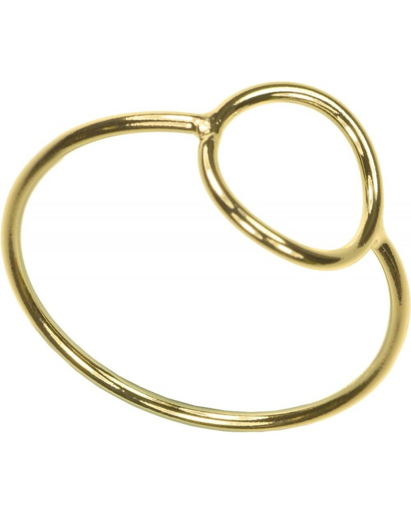 Wire rings 14k gold fill or sterling silver 5 Open Circle 14K Gold Filled $8.97 Body Jewelry