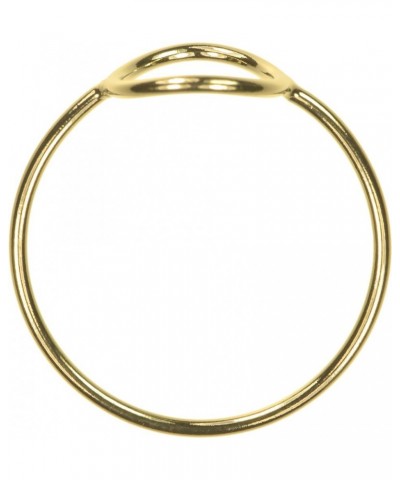 Wire rings 14k gold fill or sterling silver 5 Open Circle 14K Gold Filled $8.97 Body Jewelry