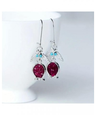 Pomegranate Dangle Earrings for Women Gold Pomegranate Drop Earrings Cute Fruits Earrings Summer Earrings for Women Girls Sta...