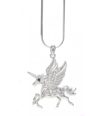 Animal Pendant Necklace Dog/Cat/Swan/Giraffe/Elephant/Penguin/Horse/Kangaroo/Owl/Frog/Bear/Unicorn Unicorn $9.68 Necklaces