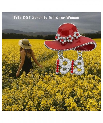 Gift Sorority Jewelry Pearl Bracelet with Crystal Bracelet for Women Girls 1913 Hat Pin $11.33 Bracelets