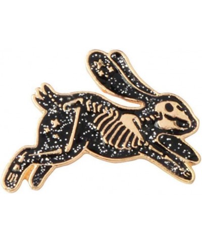 PULABO Skeleton Rabbit Enamel Pin Badges Brooches for Men Women Backpack Purse Hat Accessories and Practical Durable, Golden ...