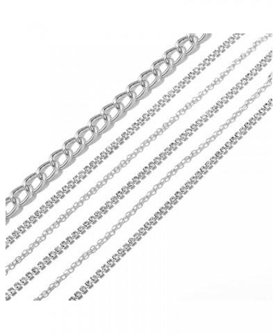 Body Chains Belts For Women Girls Sexy Waist Chain Rhinestone Body Jewelry Rave Outfits Festival Accessories Silver02 $8.63 B...