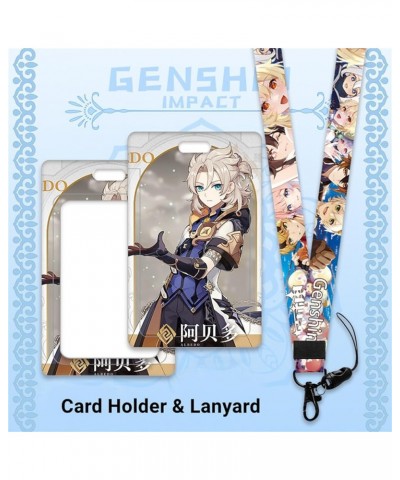 Genshin Impact Box Merch Set with 11 Gifts, Wanderer Cyno Xiao All 5 Stars Characters Plush Poster Acrylic Stand Bracelet Sti...