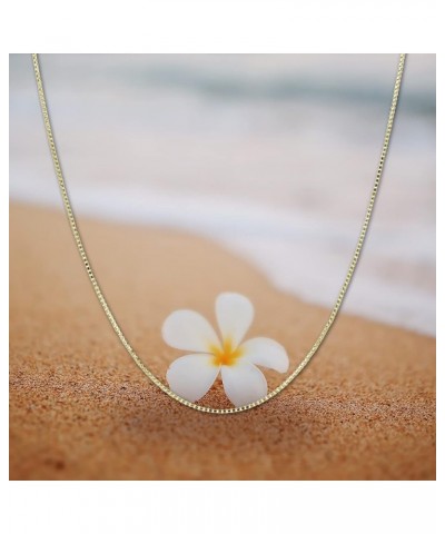 14K Real Solid Yellow Gold 0.5mm or 1mm Box Chain Necklace, 16"-24 0.5mm - 16 Inches $44.42 Necklaces