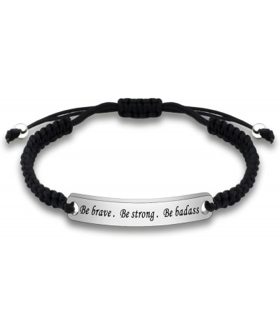 Believe in Your Motivational Bracelet Like I Do Female Inspirational Bracelet Inspirational Jewelry Gifts Braided Rope Friend...