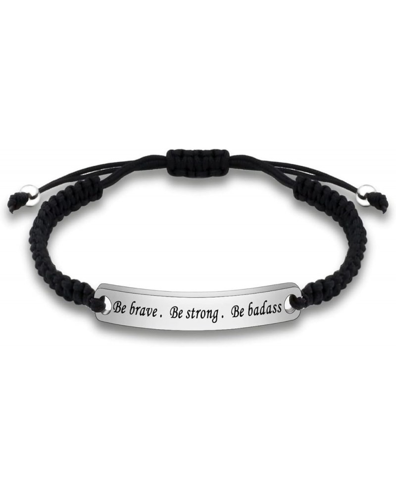 Believe in Your Motivational Bracelet Like I Do Female Inspirational Bracelet Inspirational Jewelry Gifts Braided Rope Friend...