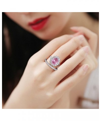 Simulated Diamond Stackable Ring Colorful Zircon Butterfly Ring for Women Bride Wedding Band Simulated Diamond Ring for Women...