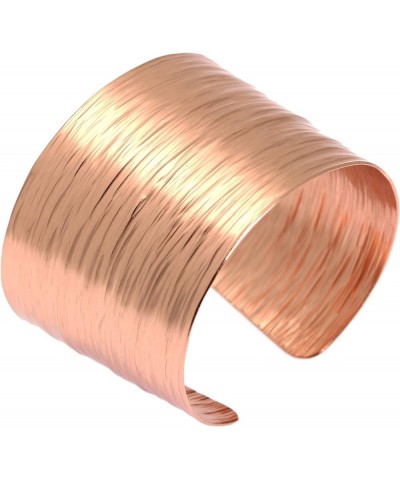 Copper Bark Cuff Bracelet Handmade Jewelry - 100% Uncoated Solid Copper 7.0 Inches $35.70 Bracelets