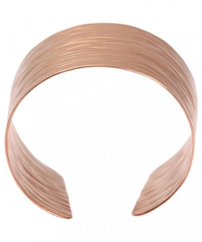 Copper Bark Cuff Bracelet Handmade Jewelry - 100% Uncoated Solid Copper 7.0 Inches $35.70 Bracelets