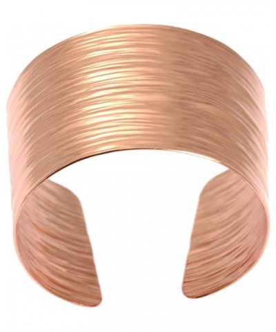 Copper Bark Cuff Bracelet Handmade Jewelry - 100% Uncoated Solid Copper 7.0 Inches $35.70 Bracelets