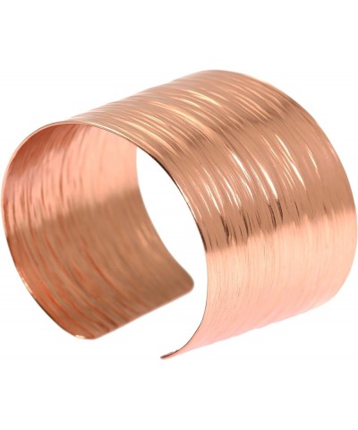 Copper Bark Cuff Bracelet Handmade Jewelry - 100% Uncoated Solid Copper 7.0 Inches $35.70 Bracelets