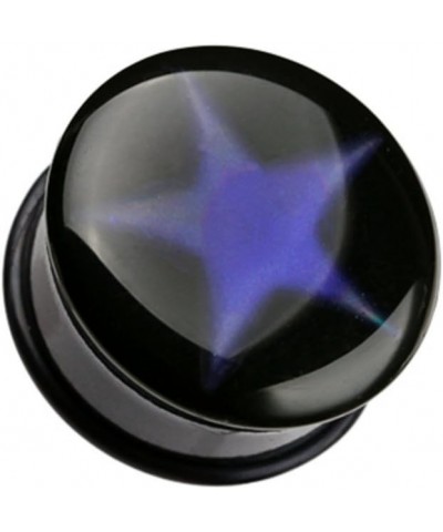 Thermotropic Star Single Flared Mood Plug 1/2" (12.5mm) $11.28 Earrings