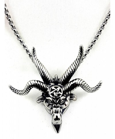 Church of Satan Baphomet Goat of Mendes SS 316L $12.00 Necklaces