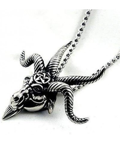 Church of Satan Baphomet Goat of Mendes SS 316L $12.00 Necklaces