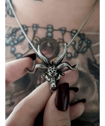 Church of Satan Baphomet Goat of Mendes SS 316L $12.00 Necklaces