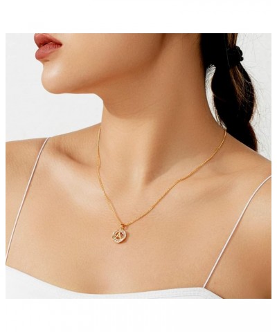 Gold Initial Necklaces for Women Girls Dainty Jewelry for Women 18k Plated Layered Letter Necklace I-Layered $8.39 Necklaces