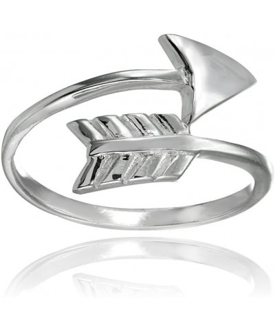 Sterling Silver High Polished Arrow Wrap Ring, Sterling Silver $16.23 Rings