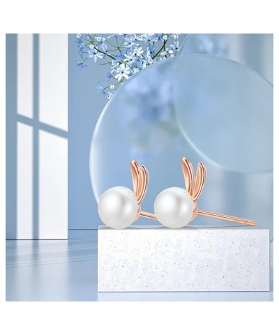 Cute Easter Bunny Earrings for Women Acrylic Easter Basket Eggs Bunny Rabbit Earrings Earrings Jewelry Gift K $7.64 Earrings