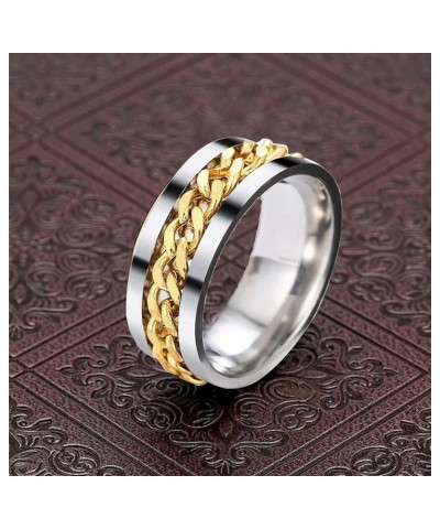 Stainless Steel Decorative Rings for Men and Women 7 Ring-04 $6.14 Others