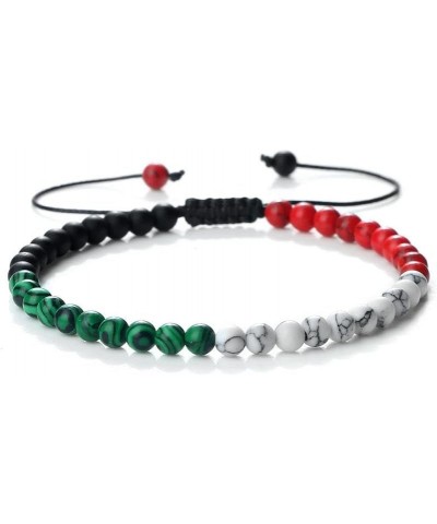 Palestinian Beaded Bracelet,Free Palestinian Bracelet,Palestinian Flag Wristbands,I Stand with Palestine Bracelet,Support Pal...