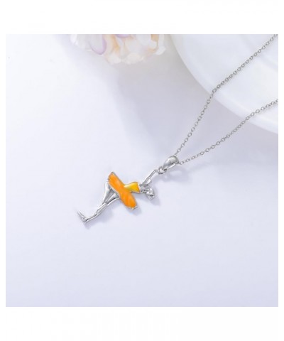 Ballerina Necklace 925 Sterling Silver Dancer Jewelry Gift for Women Girls Christmas Apr-04 $18.04 Necklaces