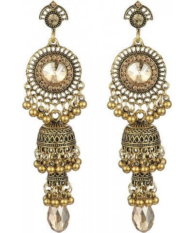 Vintage Bell Tassel Earring Indian Jhumka Earrings Handmade Boho & Hippie Ethnic Jewelry Bollywood Antique Traditional Jhumki...