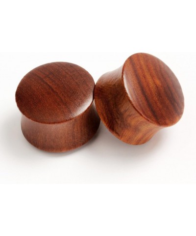 Set Of 4 Pairs Wood Gauges Ear Tunnels Double Flare Plugs Expander Body Piercing Jewelry 11/16"(18mm) $9.03 Others