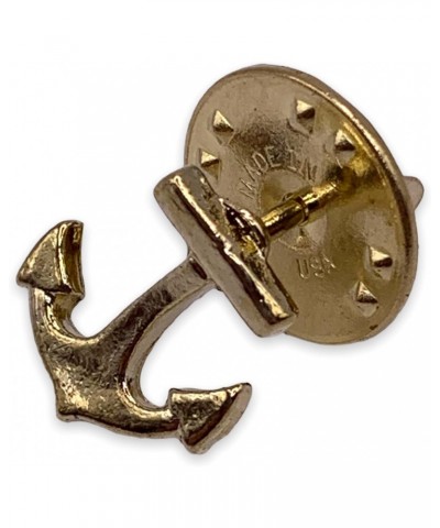 Gold Anchor Lapel Pin Cool Pins Perfect for Backpack Pins and Button Pins, Nautical Sailboat Pin, Anchor Jewelry, Great for C...