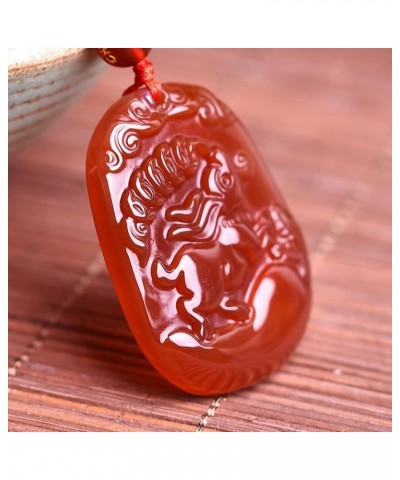 Women's pendant and Men's pendant Authentic 100% Pure Natural Zodiac Necklace Pendant Made of agate Gemstone Horoscope Animal...