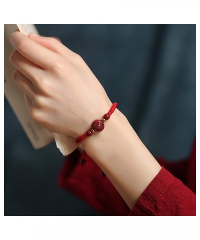 Red String Feng Shui Bracelet Chinese 12 Zodiac Bracelet Cinnabar Bracelet Tai Sui Amulet, Adjustable monkey $9.65 Bracelets