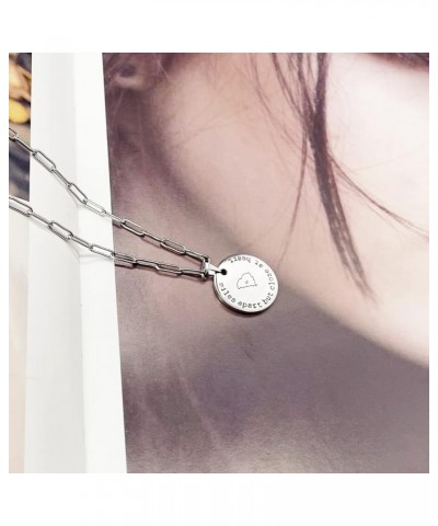 Miles Apart but Close at Heart US State Pendant Layered Choker Necklaces State Map Necklace for Long Distance Relationship Gi...