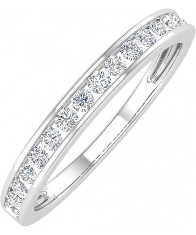 1/2-2.5 Carat Channel Set LAB GROWN Diamond Ladies Anniversary Wedding Band in 10K White Gold 5.5 White Gold $507.76 Rings