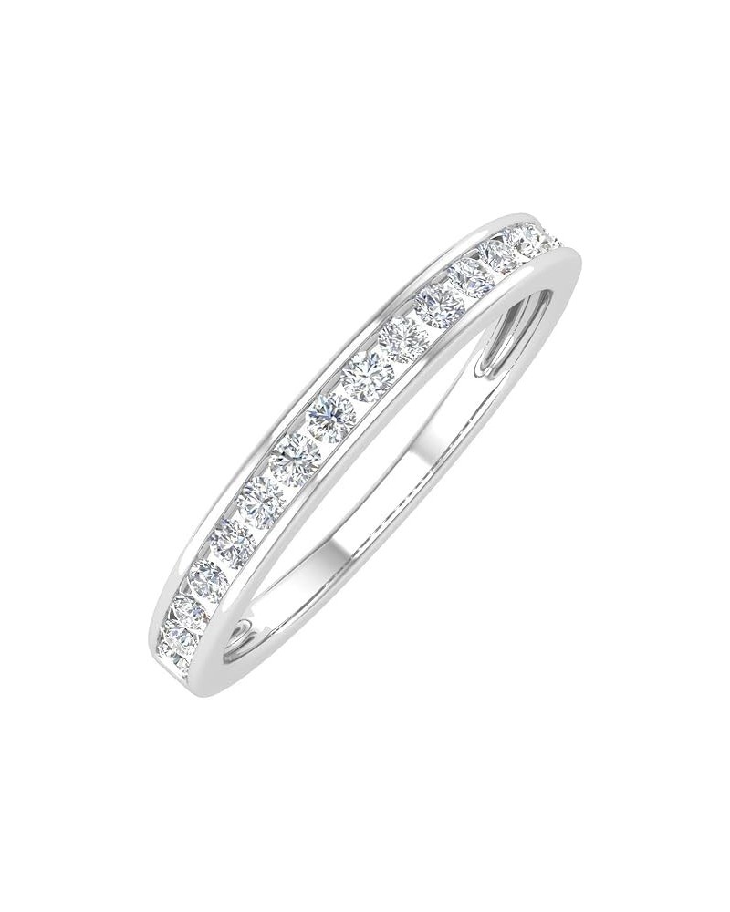 1/2-2.5 Carat Channel Set LAB GROWN Diamond Ladies Anniversary Wedding Band in 10K White Gold 5.5 White Gold $507.76 Rings