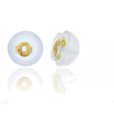 14k Yellow, White and Rose Gold Ball Stud Earrings for Women Yellow Gold 57 Inches $27.52 Earrings