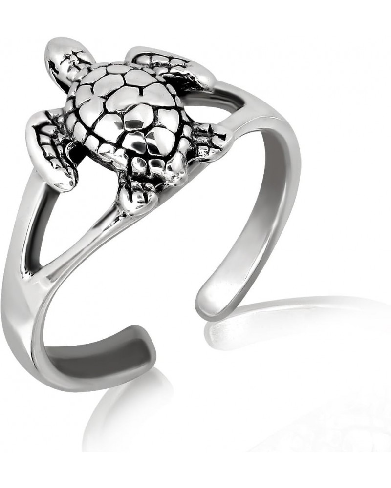 WithLoveSilver 925 Sterling Silver Sea Turtle Toe Ring $14.99 Body Jewelry