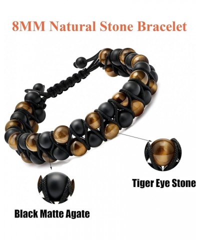 Triple Protection Bracele for Men Bead Bracelets for Men Boyfriend Husband Brother Son Triple Protection Bracele for Men Bead...