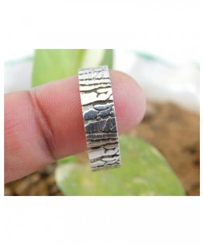 Forest band ring, Wedding Band, Forest Jewelry, 925 Sterling Silver Engraved Ring, Birch Tree Ring, Designs Hammered Tungsten...