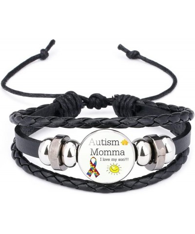 Autism Awareness Bracelet Puzzle Piece Heart Ribbon Autism Bracelet Adjustable Braided Bracelet Autism Awareness Gifts C $7.0...