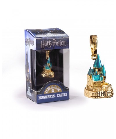 Lumos Harry Potter Charm No. 2 - Hogwarts Castle (Gold Plated) $16.78 Bracelets