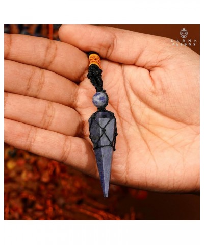 Handmade Healing Crystal Necklaces for Women and Men, Chakra Crystal Pendants for Healing Yoga Meditation Positive Energy Bal...