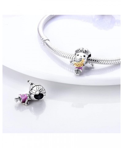 925 Sterling Silver Charms for Bracelets and Necklaces Lucky Home Happy Family Forever Love Mom Beads Dangle Pendants Jewelry...