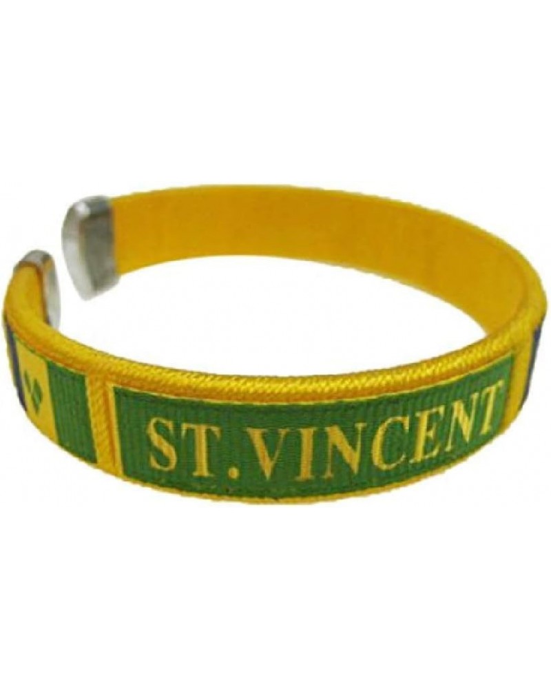 Flag C Bracelets Wristbands - America Country: St. Vincent $5.82 Others