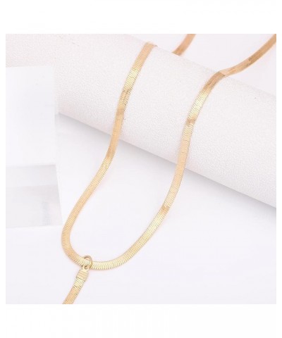 Simple Body Chain Sexy Bra Bikini Waist Belly Chains Beach Body Necklace Party Body Accessories for Women and Girls Snake $8....