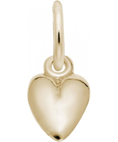 Rembrandt Heart Accent Charm 14K Yellow Gold $34.85 Bracelets