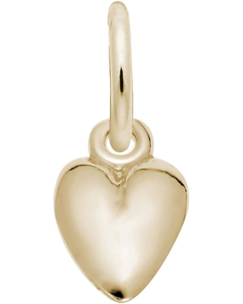 Rembrandt Heart Accent Charm 14K Yellow Gold $34.85 Bracelets