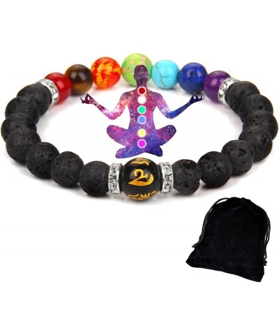 7 Chakra Bracelet, Bracelet 7 Chakra Amour Supreme, Religion Healing Real Stones Yoga Reiki Bracelets D $8.54 Bracelets