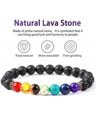 7 Chakra Bracelet, Bracelet 7 Chakra Amour Supreme, Religion Healing Real Stones Yoga Reiki Bracelets D $8.54 Bracelets