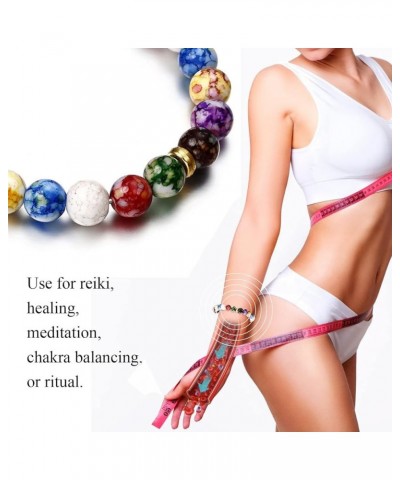 7 Chakra Bracelet, Bracelet 7 Chakra Amour Supreme, Religion Healing Real Stones Yoga Reiki Bracelets D $8.54 Bracelets