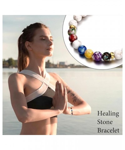 7 Chakra Bracelet, Bracelet 7 Chakra Amour Supreme, Religion Healing Real Stones Yoga Reiki Bracelets D $8.54 Bracelets